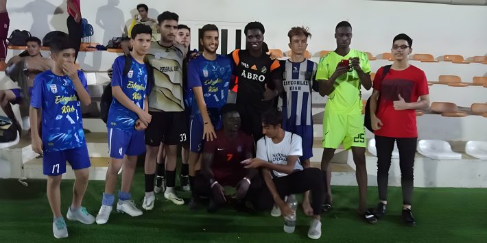 Football Trial Camp (Scout Camp),Olympic Stadium Kish, Island (Iran) October 2024